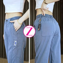 Calça Feminina Aurora em Malha de Seda Gelo e Poliéster + BRINDE