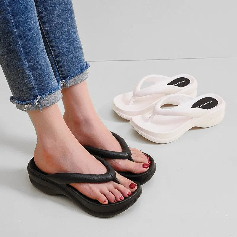 Chinelo Feminino Tecnologia Nuvem Ortopédico