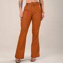 Calça Flare Encerada Pádua