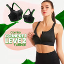 [COMPRE 1 LEVE 2] Top Esportivo - Reforçado, com Ziper e Ajustes em Velcro