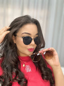 KIT 2 ÓCULOS DE SOL "GOLDEN RAY" (COMPRE 1 LEVE 2) + CASE DE BRINDE