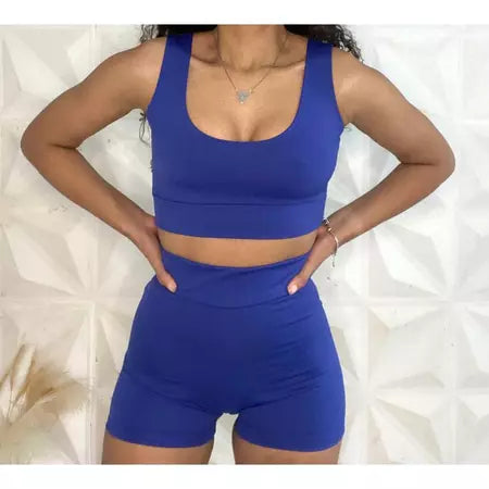 Conjunto de Short e Top para Academia