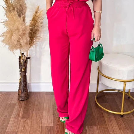 Calça Pantalona Atena + Brinde Exclusivo