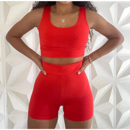 Conjunto de Short e Top para Academia