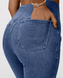 Calça Jeans Cintura Alta