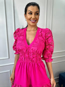 Vestido Madalena com Renda