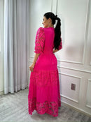 Vestido Madalena com Renda